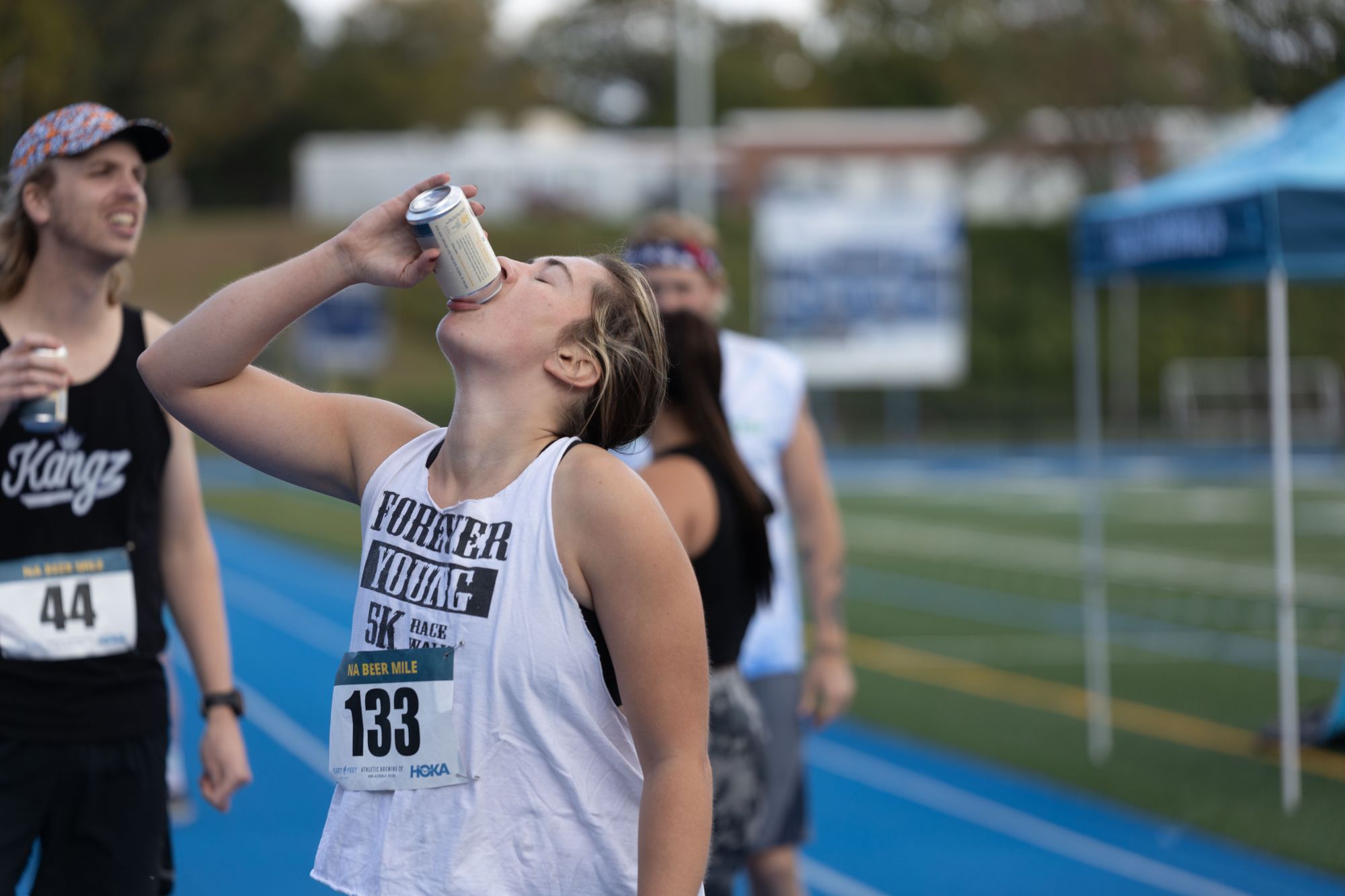 Chug Zone at the NA Beer Mile