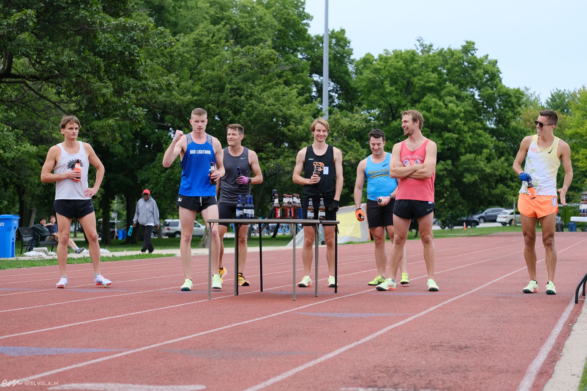 Allison Grace Morgan and Chris Robertson Win Inaugural US Beer Mile Championship in Chicago